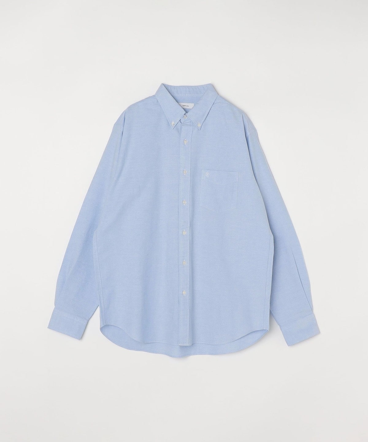 SHIPS any: COTTON USA ワンポイント ロゴ 刺繍 オックス ボタンダウン シャツ 24SS