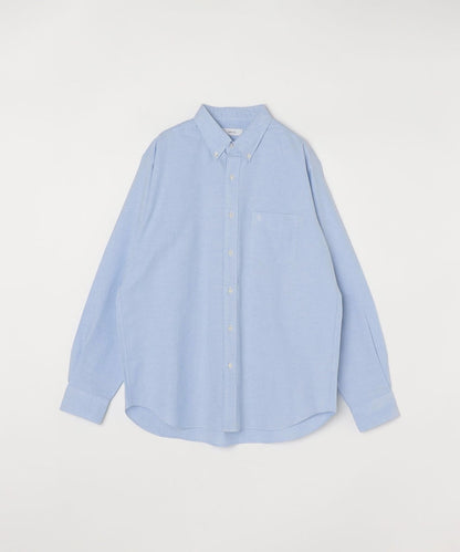 SHIPS any: COTTON USA ワンポイント ロゴ 刺繍 オックス ボタンダウン シャツ 24SS