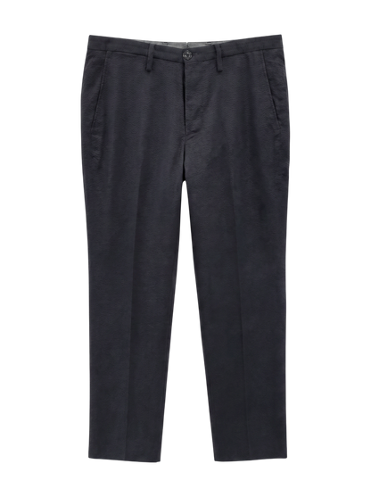 SHIPS: セットアップ GENTLE WOOL シアサッカー ノープリーツ パンツ