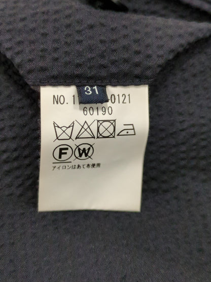 SHIPS: セットアップ GENTLE WOOL シアサッカー ノープリーツ パンツ