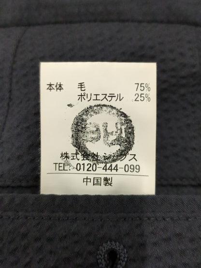 SHIPS: セットアップ GENTLE WOOL シアサッカー ノープリーツ パンツ