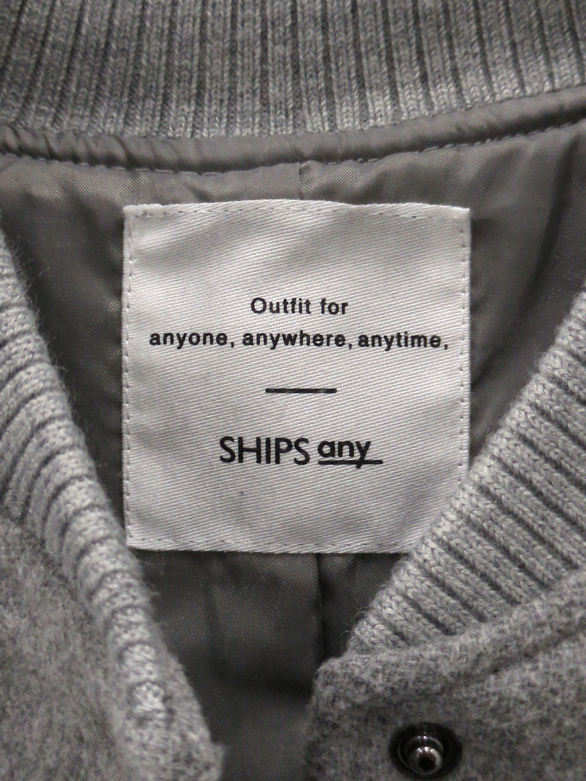 【WEB限定】SHIPS any: バーシティ ジャケット 24FW