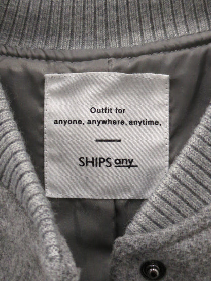 【WEB限定】SHIPS any: バーシティ ジャケット 24FW