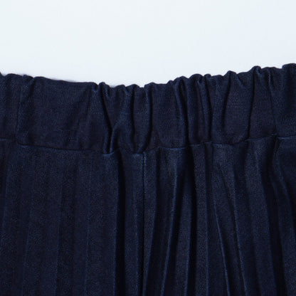 Urvin:DNM PLEATED SK