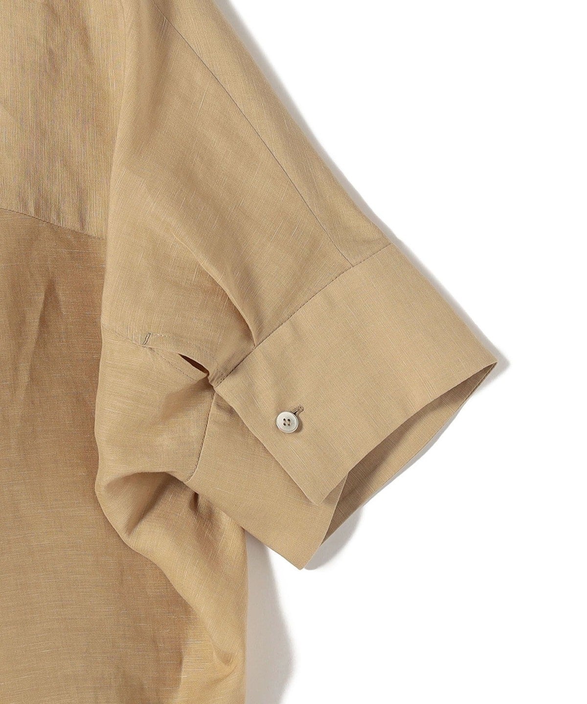 【一部WEB限定】〈手洗い可能〉IMPERIAL LINEN スキッパー ブラウス