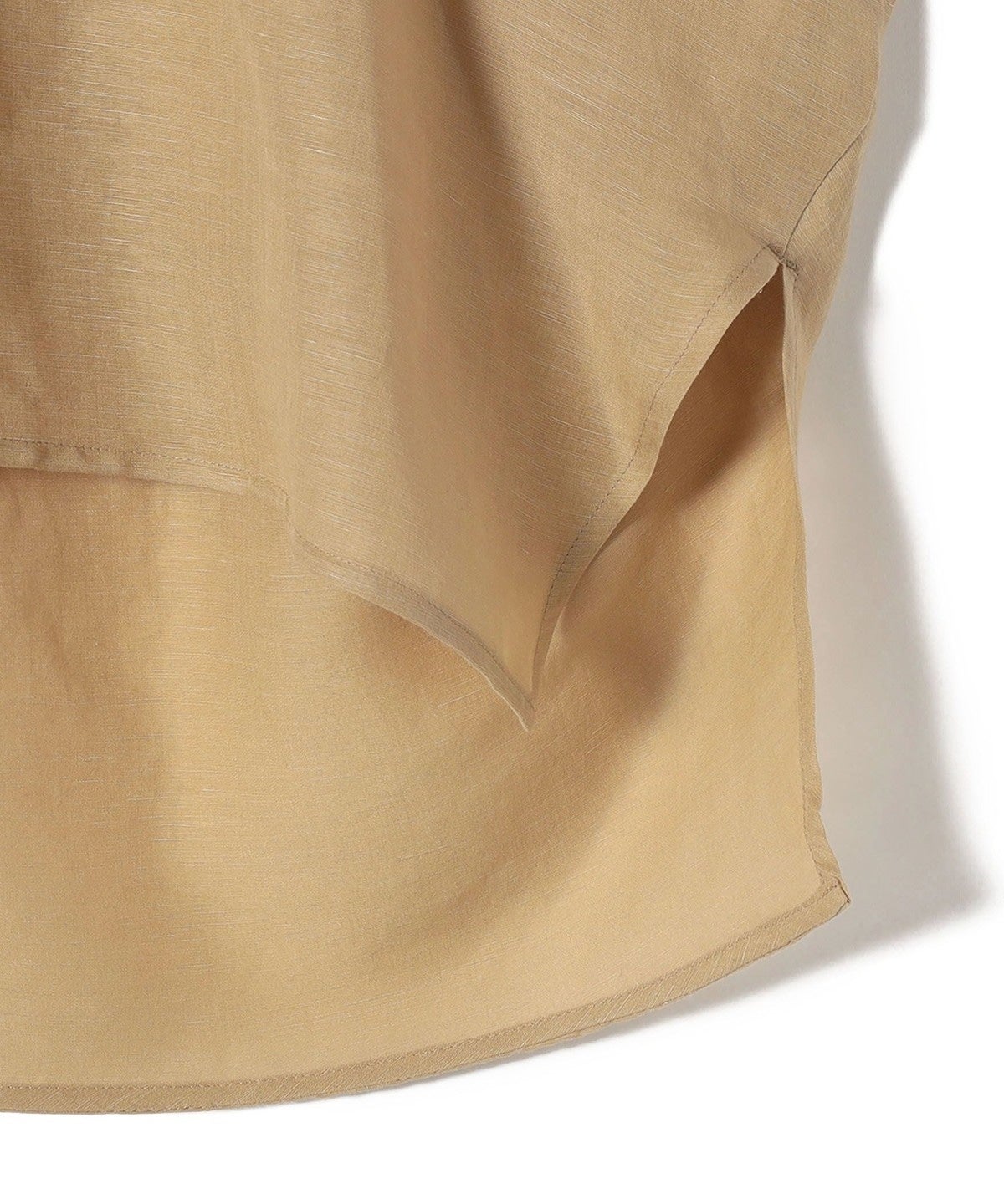 【一部WEB限定】〈手洗い可能〉IMPERIAL LINEN スキッパー ブラウス