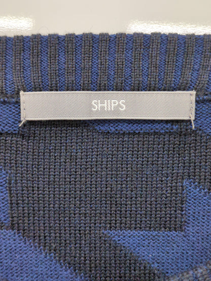 SU: SILTECH YARN ハウンドトゥース リンクス ニット