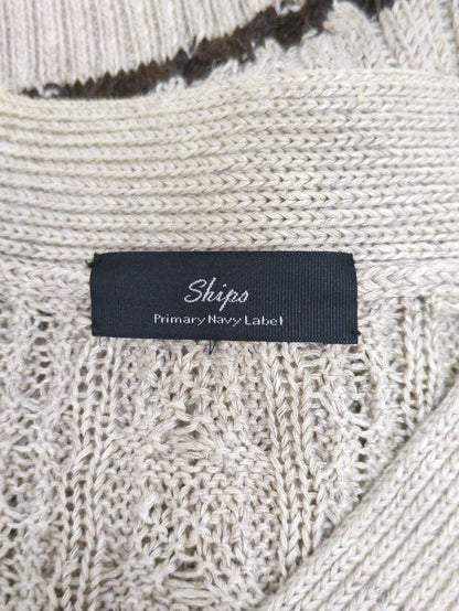 PrimaryNavyLabel:シルクリネンクリケットカーディガン