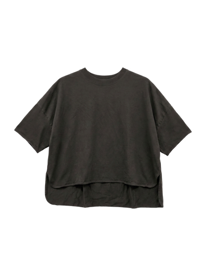 〈洗濯機可能〉バック フリル 半袖 Tシャツ