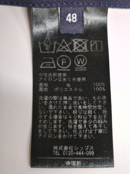 SD:【手洗い可能】ライト テクニカル ソリッド ネイビー ブレザー