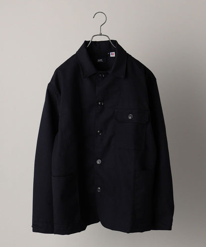 SHIPS: MADE IN USA LAPD ウールサージ カバー ブルゾン