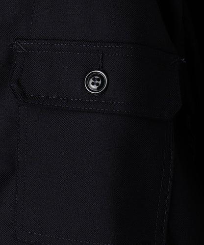 SHIPS: MADE IN USA LAPD ウールサージ カバー ブルゾン