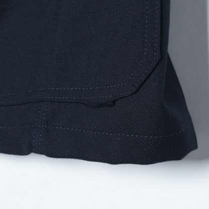 SHIPS: MADE IN USA LAPD ウールサージ カバー ブルゾン