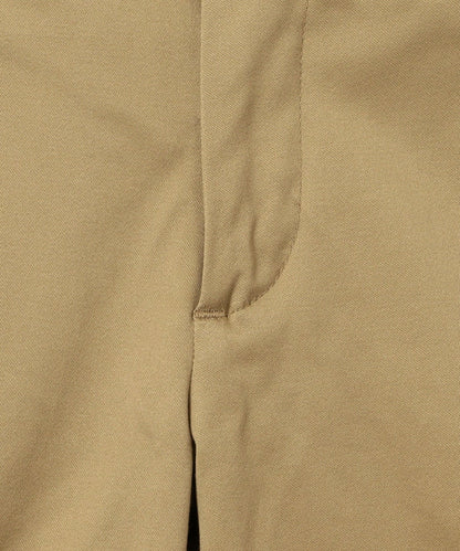 BELLINI:コットンサテンテーパードパンツ