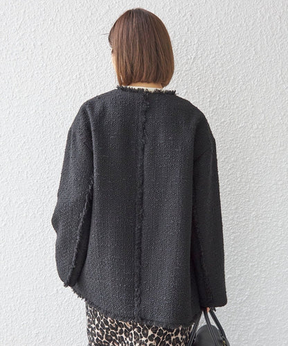GIOLICA ツイード ジャケット