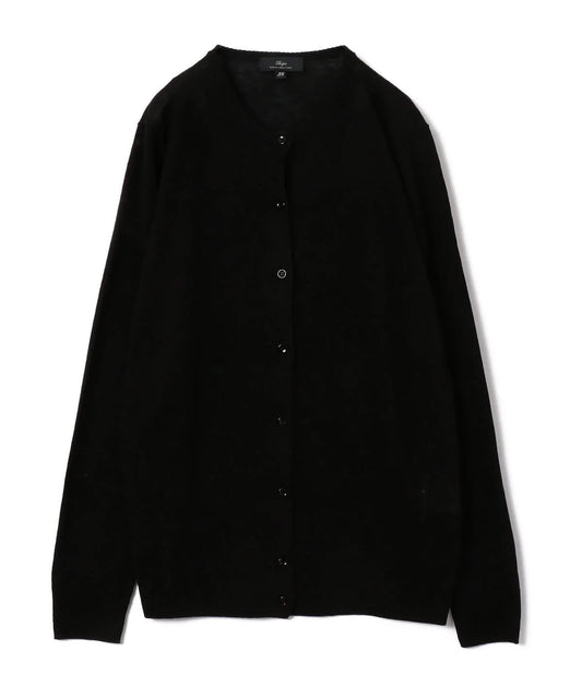 PrimaryNavyLabel:シルクリネンクルーネックカーディガン