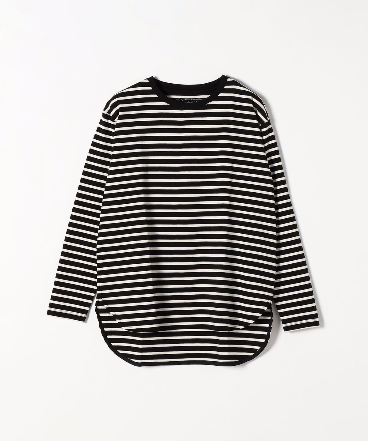 SHIPS any: 〈吸水速乾〉ラウンドヘム ロングスリーブ TEE2