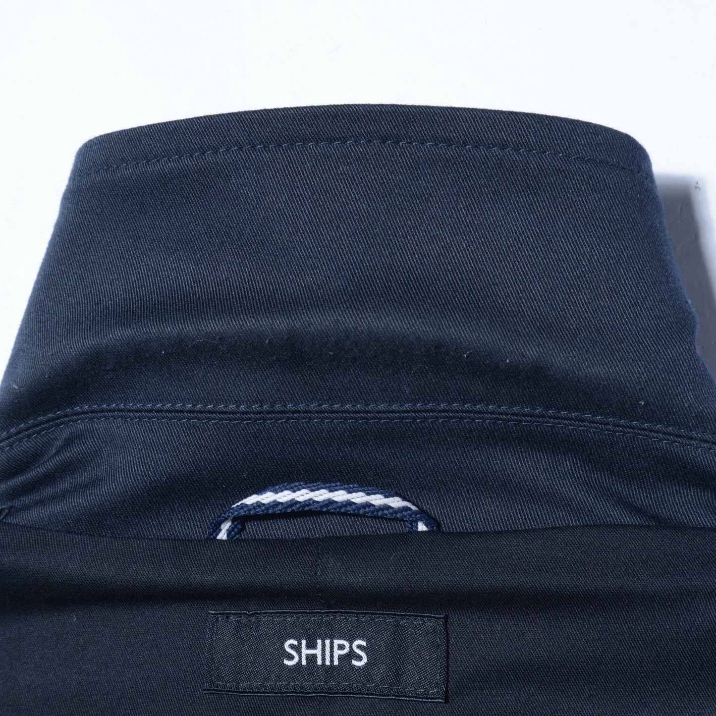 SHIPS: ツイル ストレッチ カバー ジャケット ライト