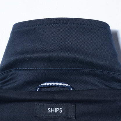 SHIPS: ツイル ストレッチ カバー ジャケット ライト