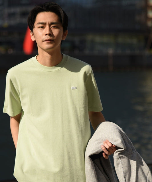 【WEB限定/SHIPS別注】LACOSTE: ガーメントダイ ピケ Tシャツ