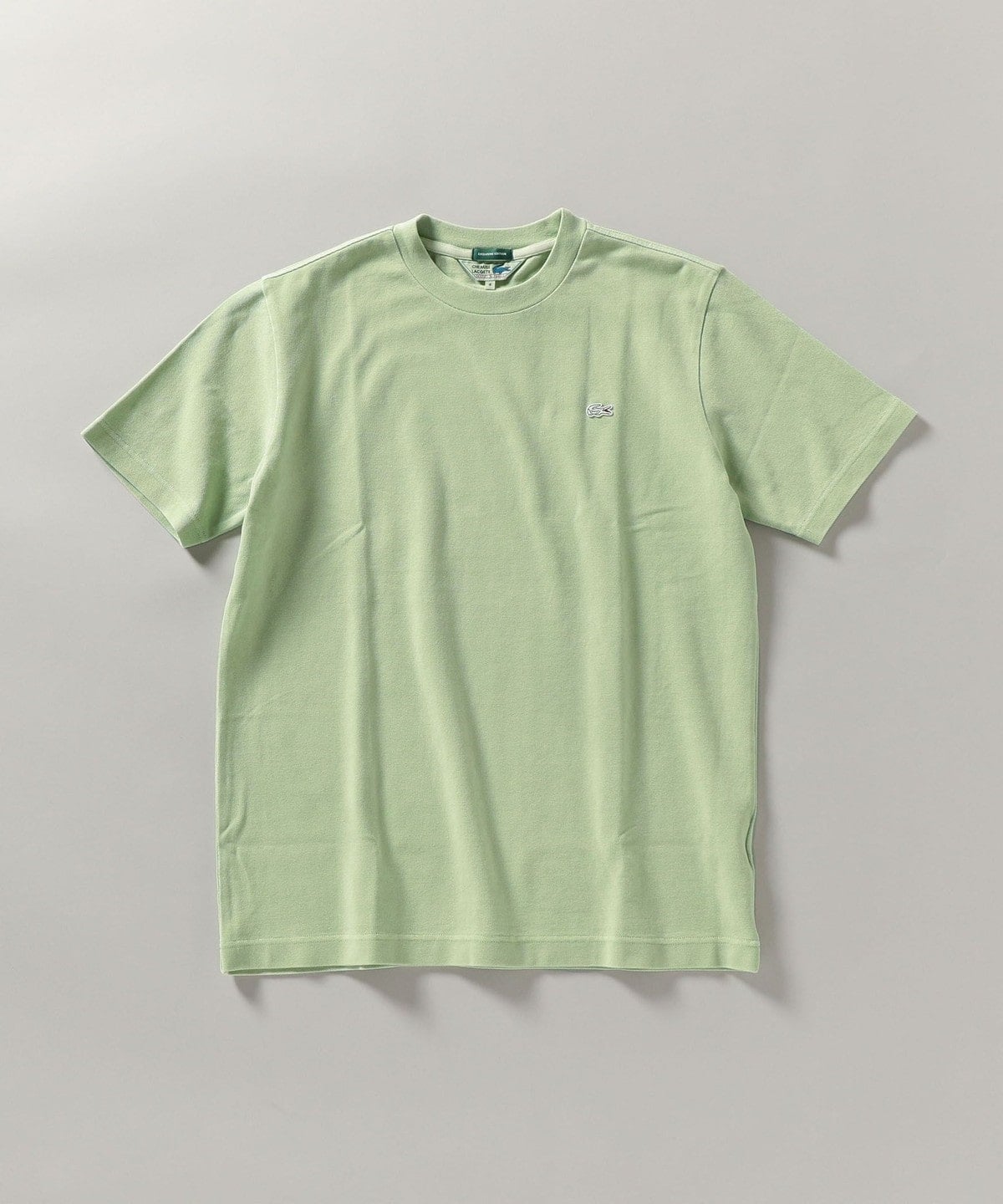 【WEB限定/SHIPS別注】LACOSTE: ガーメントダイ ピケ Tシャツ