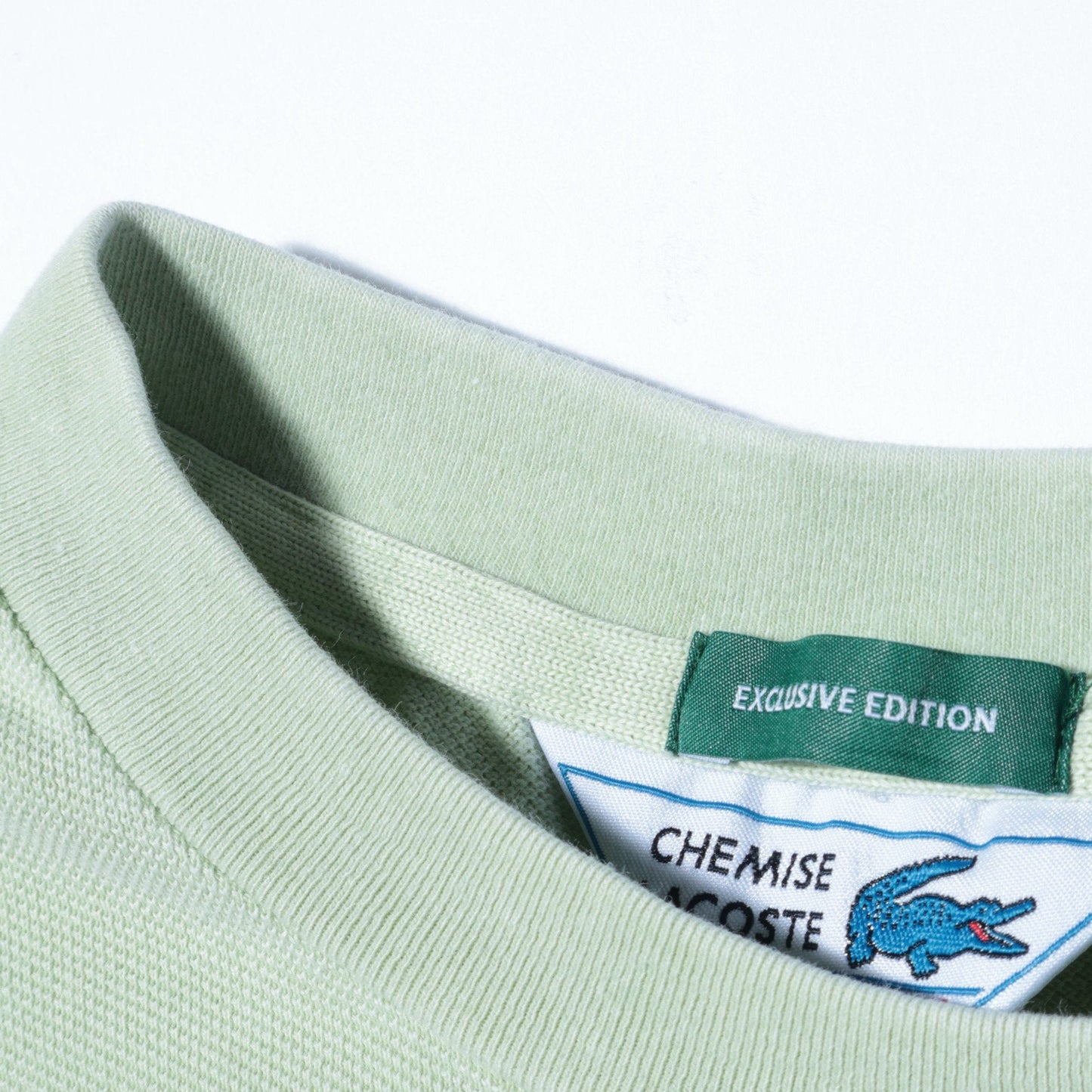 【WEB限定/SHIPS別注】LACOSTE: ガーメントダイ ピケ Tシャツ