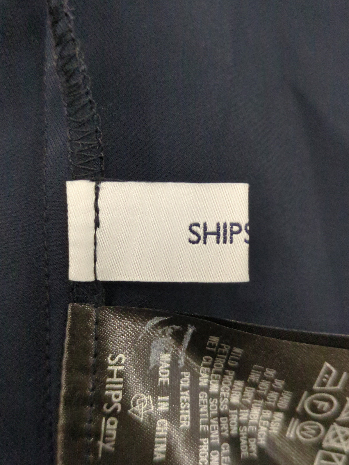 SHIPS any:〈手洗い可能〉パフスリーブ パイピング ブラウス