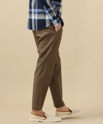 SHIPS: SOLOTEX(R) サフィラン リネン ハイブリッド イージー パンツ 21SS