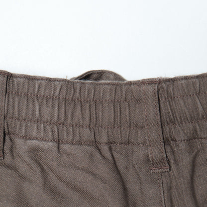 SHIPS: SOLOTEX(R) サフィラン リネン ハイブリッド イージー パンツ 21SS