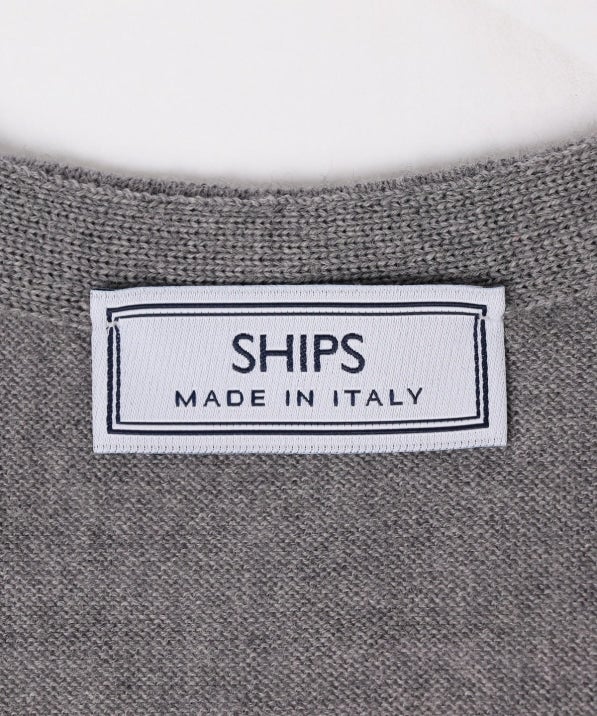 Made in Italy: ウール パターン ジレ （ベスト）