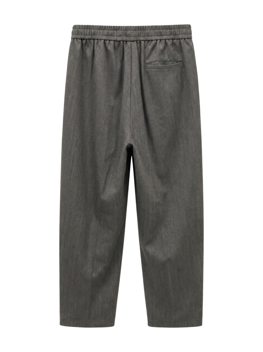 SHIPS:LINEN LIKE WIDE PIN TUCK SL