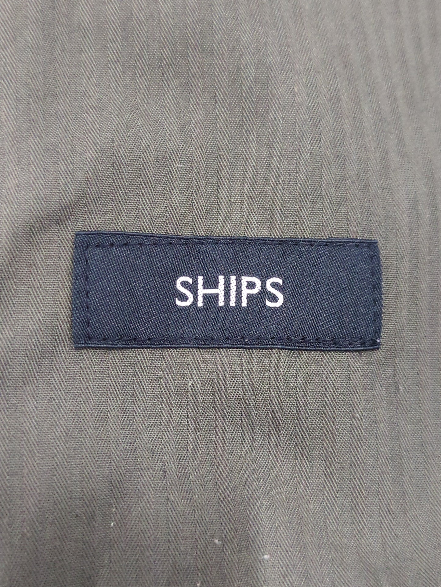 SHIPS:LINEN LIKE WIDE PIN TUCK SL
