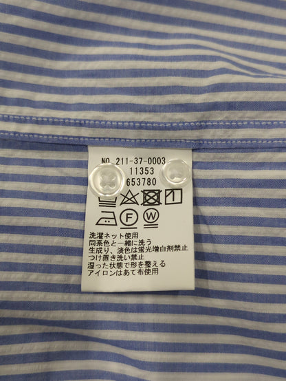 SHIPS Colors:〈洗濯機可能〉シアーサッカー スキッパー 7分袖 シャツ