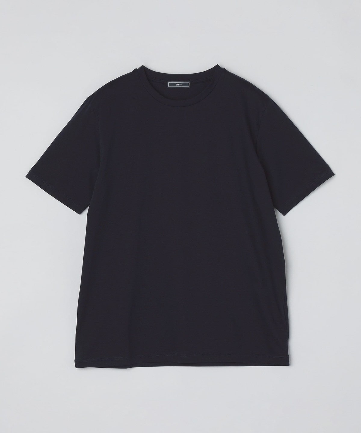 SHIPS: ALBINI クルーネック 無地 Tシャツ