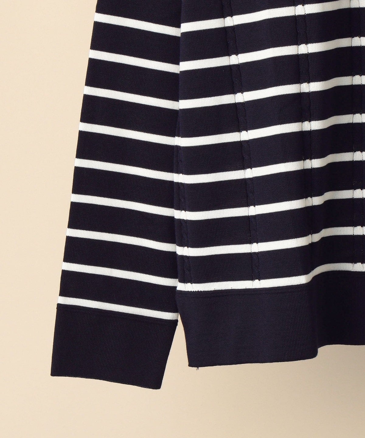 【WEB限定】SHIPS: 《ガシガシ洗える》 抗菌・防臭 ハイゲージ ケーブル クルーネック ニット