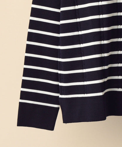 【WEB限定】SHIPS: 《ガシガシ洗える》 抗菌・防臭 ハイゲージ ケーブル クルーネック ニット