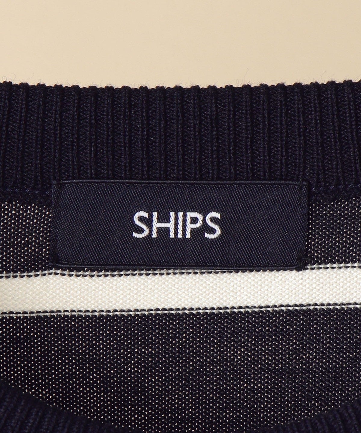 【WEB限定】SHIPS: 《ガシガシ洗える》 抗菌・防臭 ハイゲージ ケーブル クルーネック ニット