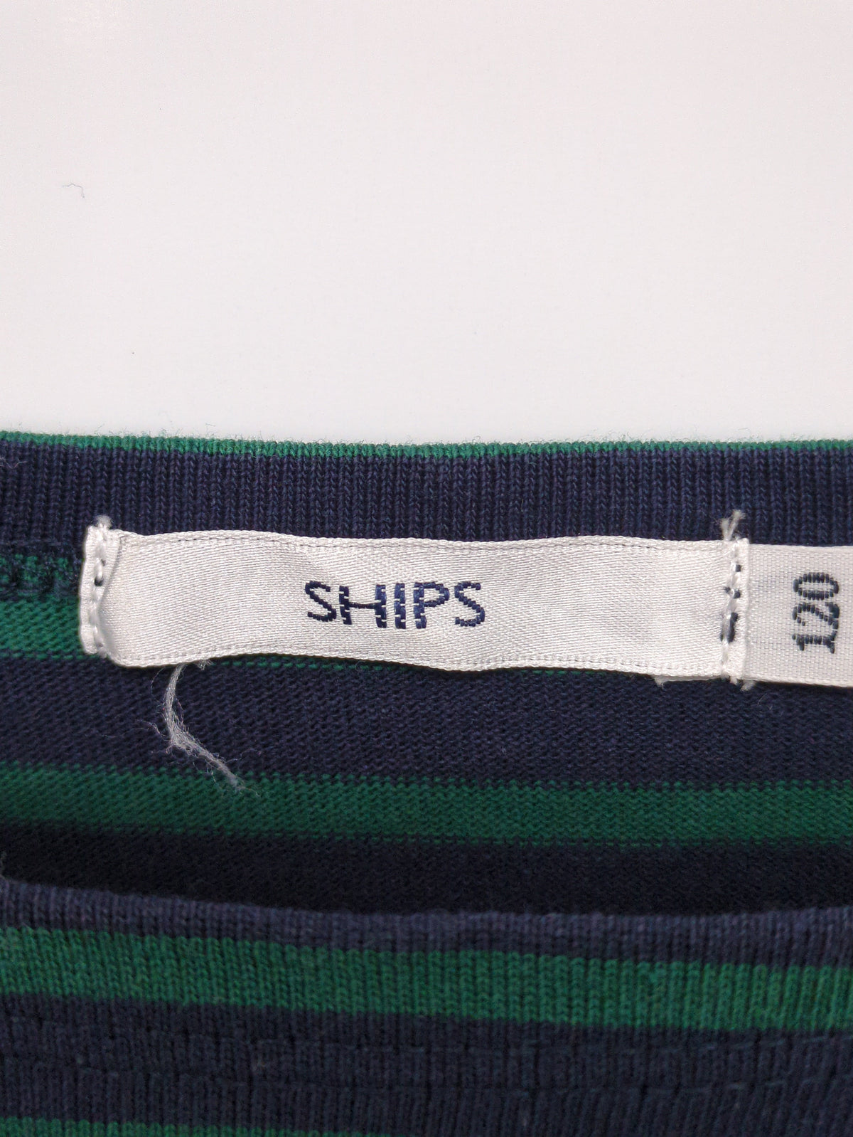 SHIPS KIDS:ボーダー×タイプクロス ワンピース(100〜130cm)