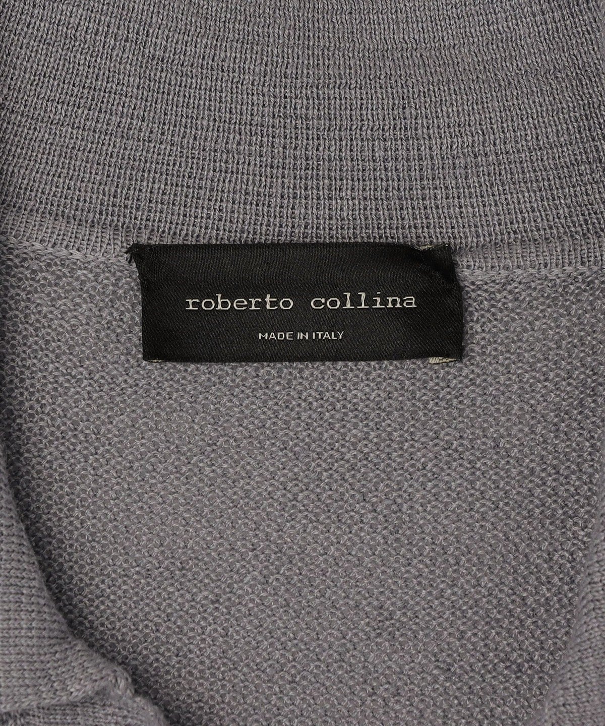 ROBERTO COLLINA: LINEN PIQUE POLO