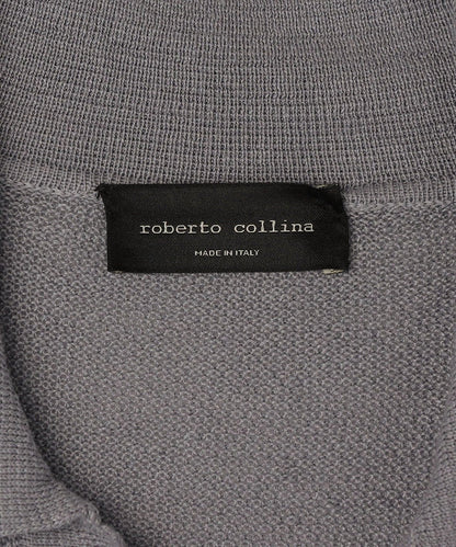 ROBERTO COLLINA: LINEN PIQUE POLO