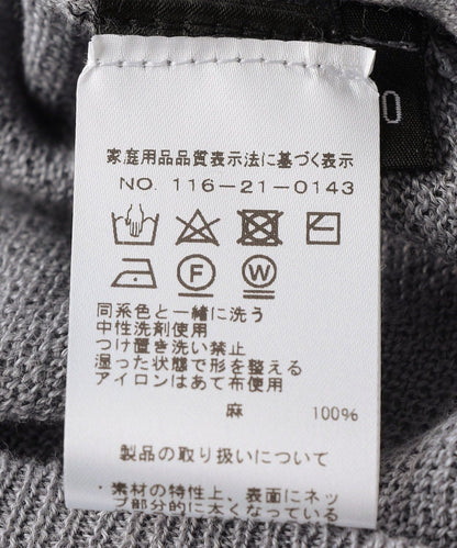 ROBERTO COLLINA: LINEN PIQUE POLO