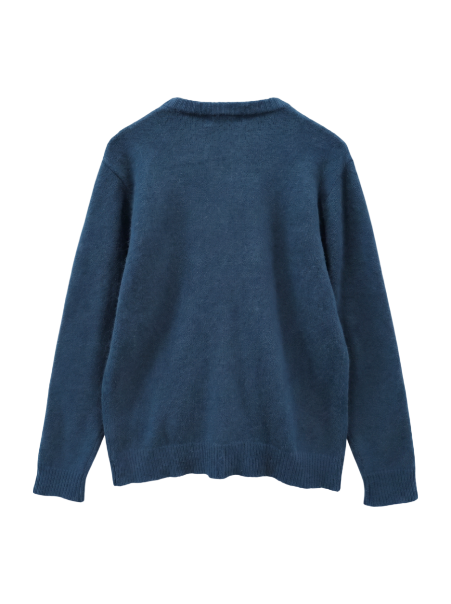 SU: MIX WOOL クルーネック ニット