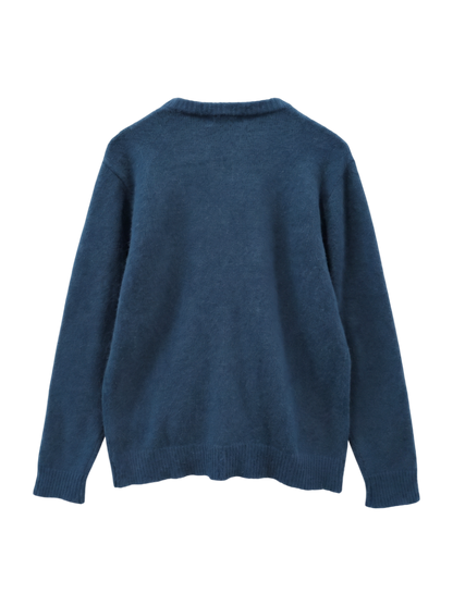 SU: MIX WOOL クルーネック ニット