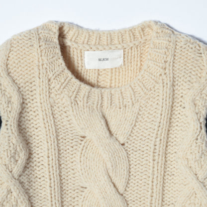 WJKW:HAND KNITTED OP