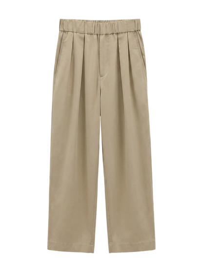 PrimaryNavyLabel:フィンクスコットンタックパンツ