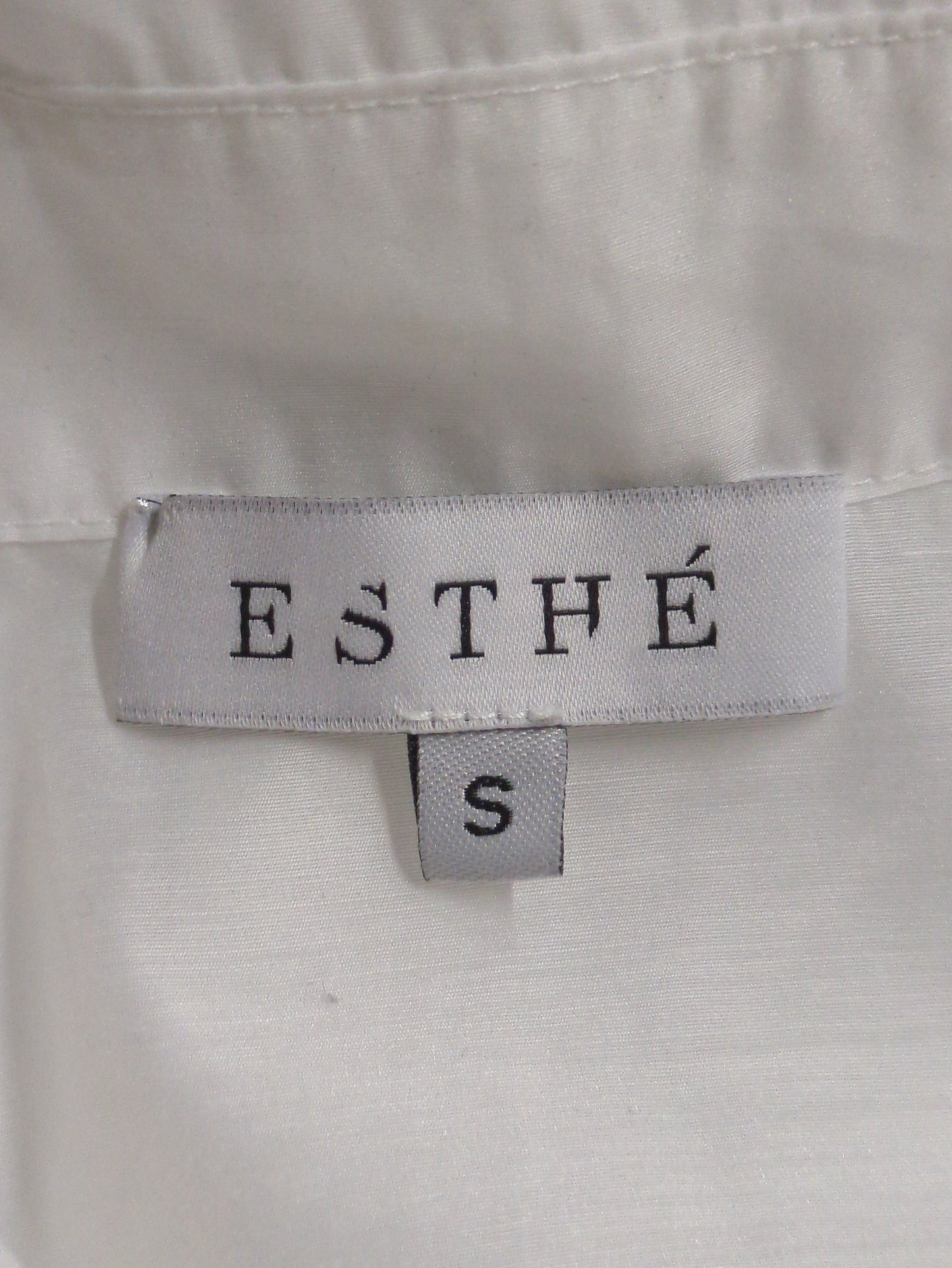 ESTHE:〈手洗い可能〉オーバーサイズ シャツ