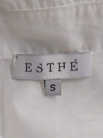 ESTHE:〈手洗い可能〉オーバーサイズ シャツ