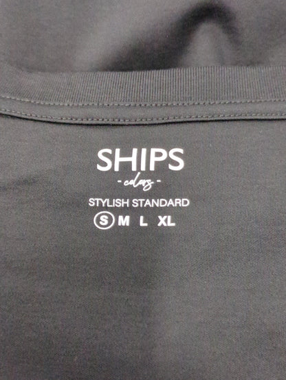 SHIPS Colors:シルケット コットン クルーネック Tシャツ (ロンT)