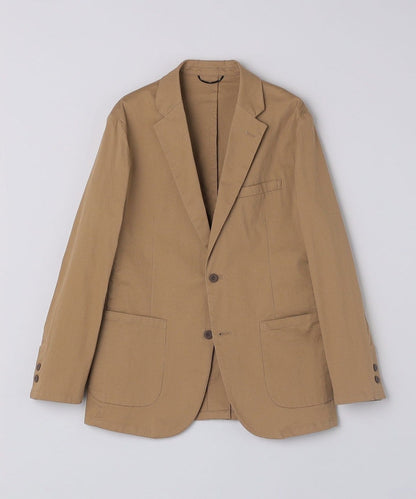 SHIPS:〈手洗い可能・セットアップ対応〉ウォッシュド ピケ 2ボタン ジャケット