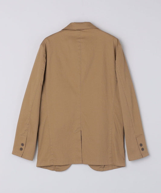 SHIPS:〈手洗い可能・セットアップ対応〉ウォッシュド ピケ 2ボタン ジャケット